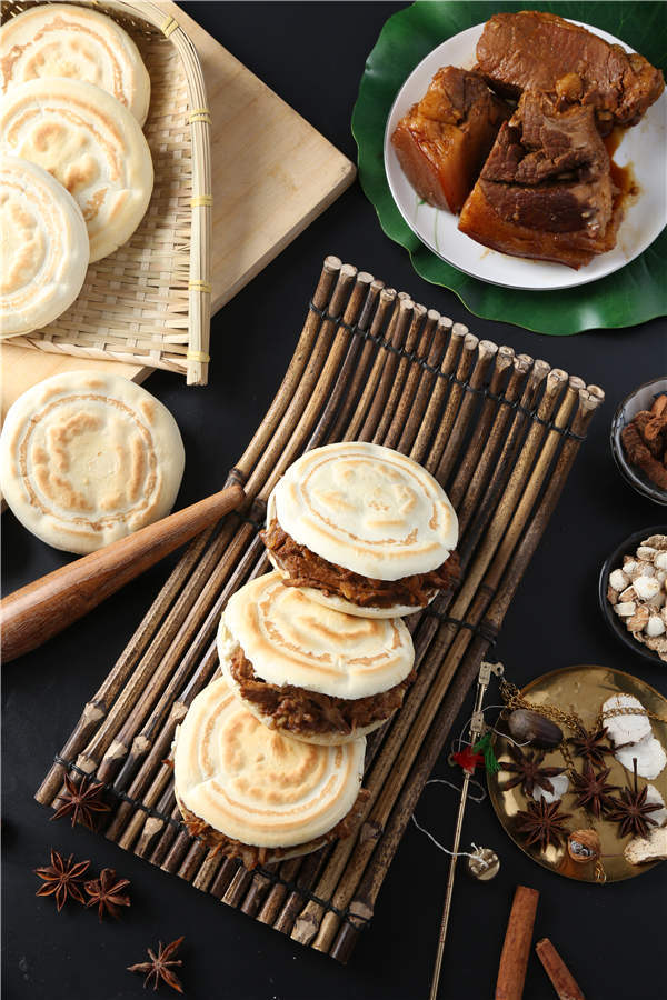 西安潼關(guān)餅夾饃銷售