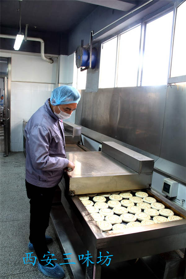 西安白吉餅夾饃